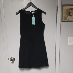 Elegant Black Sleeveless Dress
